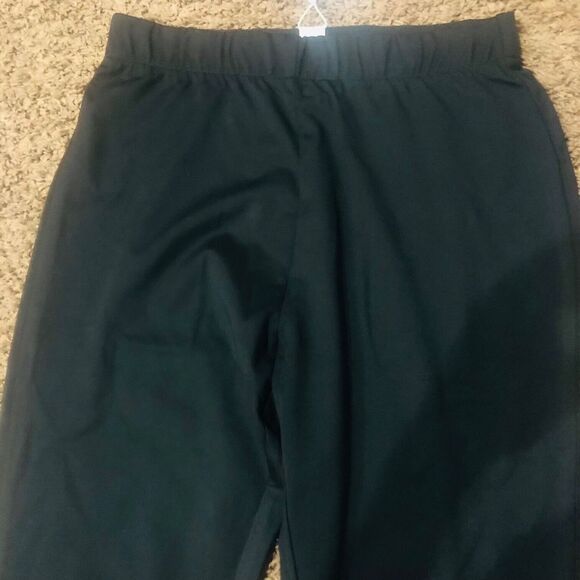 Commense Women's Slit Straight Leg Pants Casual Slim Fit Black Size Medium NWT - Picture 5 of 9